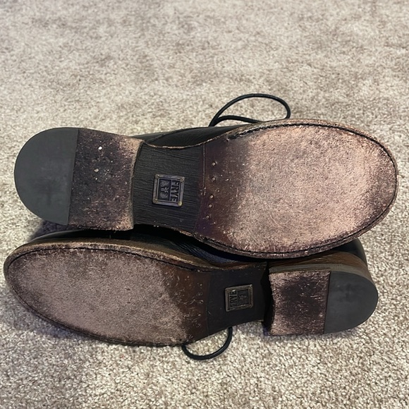 FRYE Erin Workboot in Black Size 6.5 - Picture 4 of 5